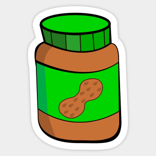 Jar o' Nuts Sticker